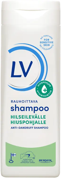 LV 250ml shampoo hilseilevälle hiuspohjalle
