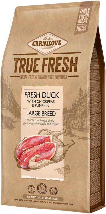 Carnilove True Fresh Ankka suurille aikuisille koirille 11,4 kg