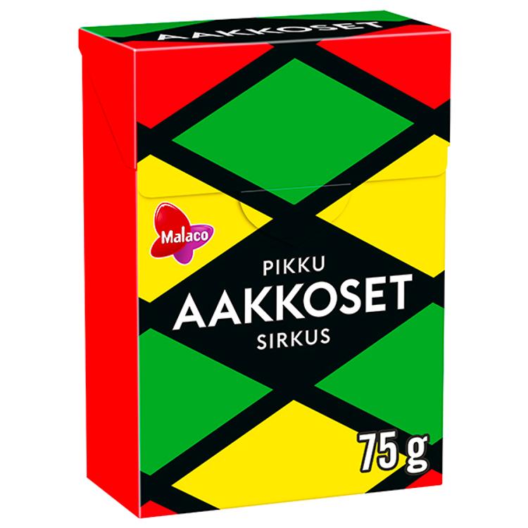Malaco Aakkoset Pikku Sirkus pastilli 75g