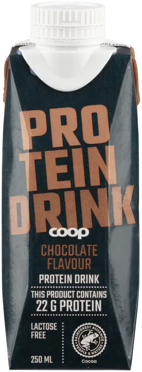 Coop laktoositon proteiinijuoma suklaa 250 ml