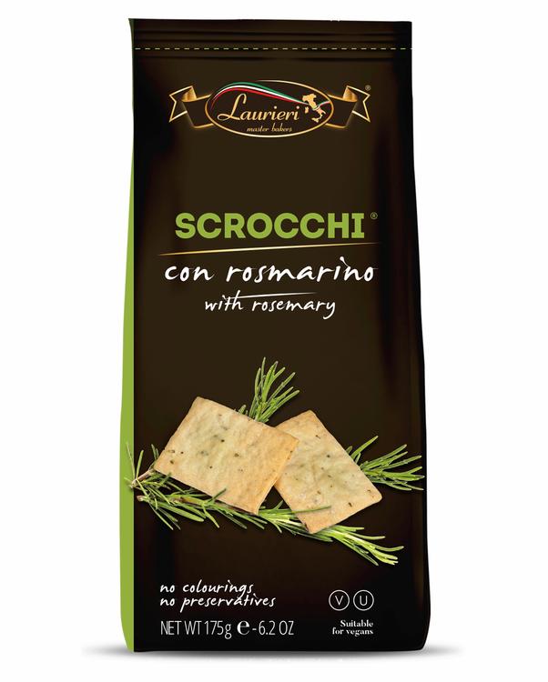 Laurieri scrocchi kreekerid rosmariiniga 175g