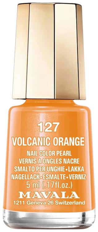 Mavala 5ml Nail Polish 127 Volcanic Orange kynsilakka