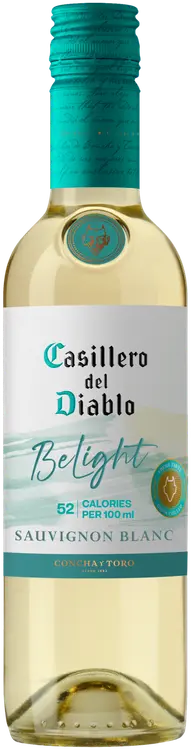 Casillero del Diablo Belight Sauvignon Blanc 8 %, 0,375 l valkoviini lasipullo