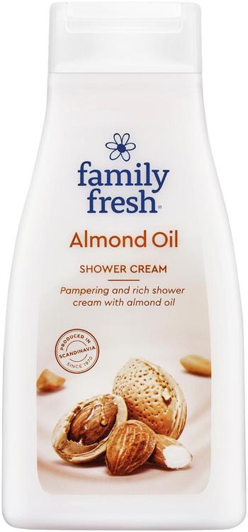 Family Fresh Almond Oil shower cream suihkusaippua 500ml