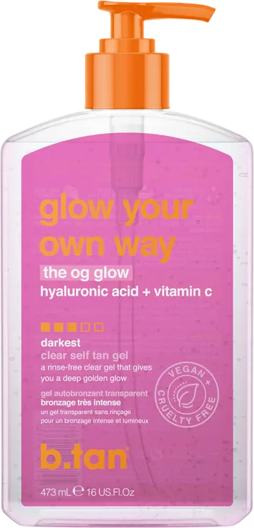b.tan Glow your own way itseruskettava geeli