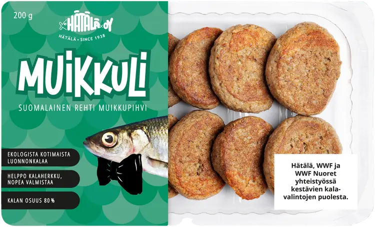 Hätälä Muikkuli muikkupihvi 200g