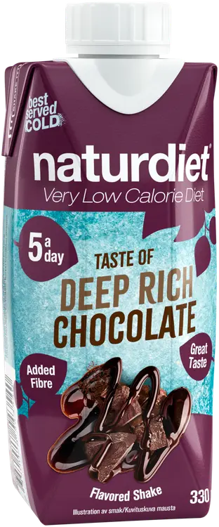 Naturdiet VLCD suklaa shake 330ml