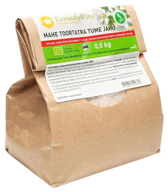 Mahe toortatra tume jahu 500 g, gluteenivaba