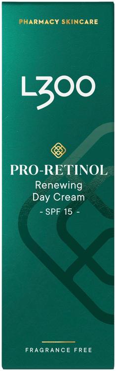 L300 Pro-Retinol Renewing Day Cream SPF15 fragrance free hajusteeton kosteuttava päivävoide 50ml