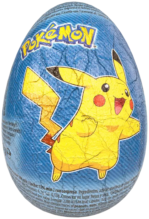 Pokemon yllätysmuna RFA maitosuklaa 60g