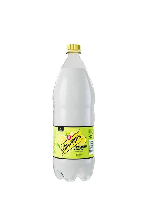 Schweppes Lemon Zero virvoitusjuoma PET 1,5 L