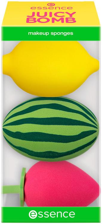 essence JUICY BOMB PARTY makeup sponges 01 Fruity Fusion 3 st