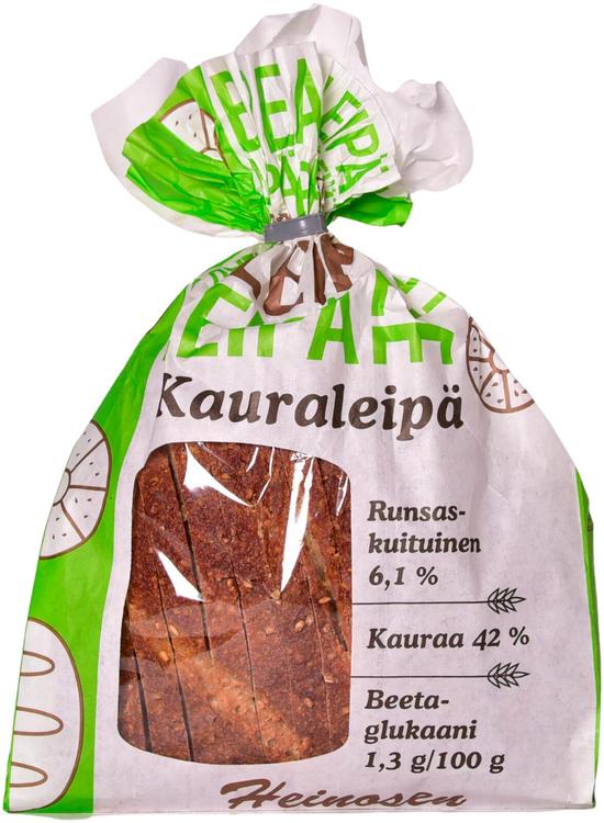 Kauraleipä siivutettu 450 g