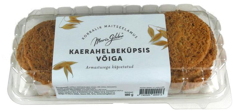 Kaerahelbeküpsis võiga 180 g