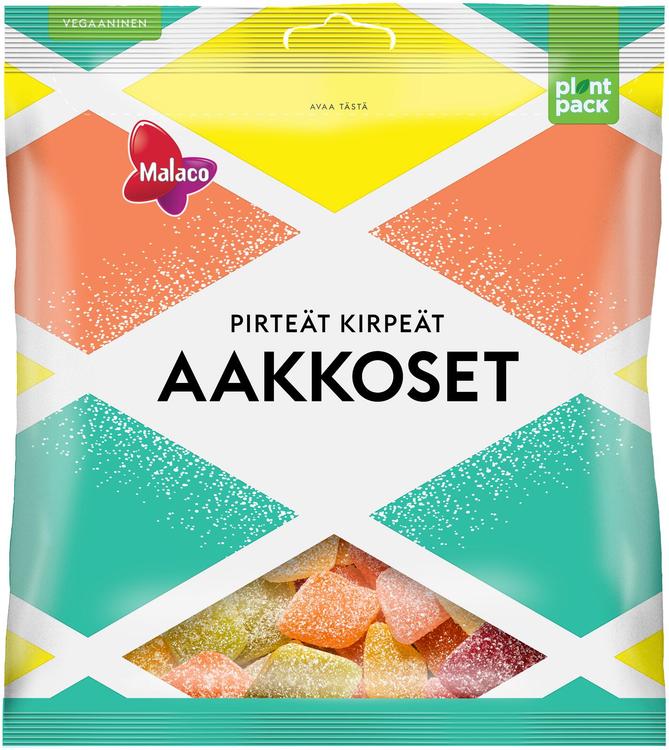 Malaco Aakkoset Pirteät Kirpeät makeissekoitus 280g