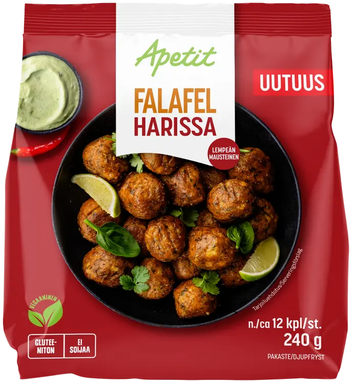 Apetit Falafel Harissa pakaste 240g