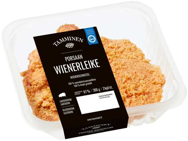 Tamminen porsaan wienerleike 300g