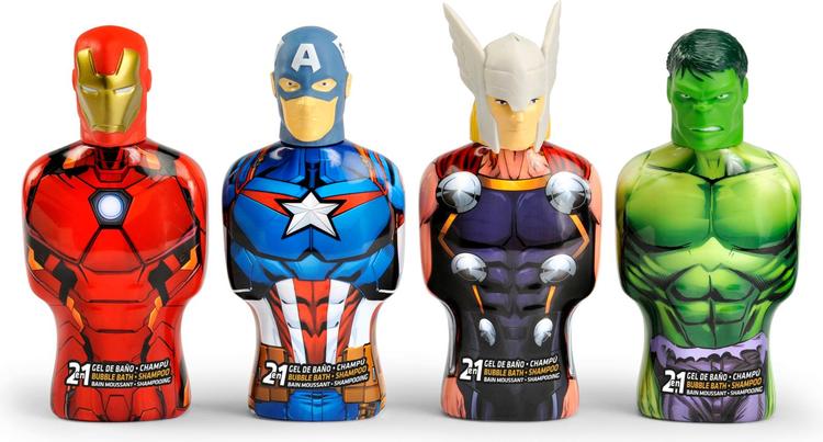 Avengers 2in1 kylpyvaahto/shampoo 350ml