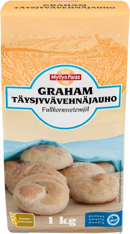 Myllyn Paras Graham Täysjyvävehnäjauho 1kg