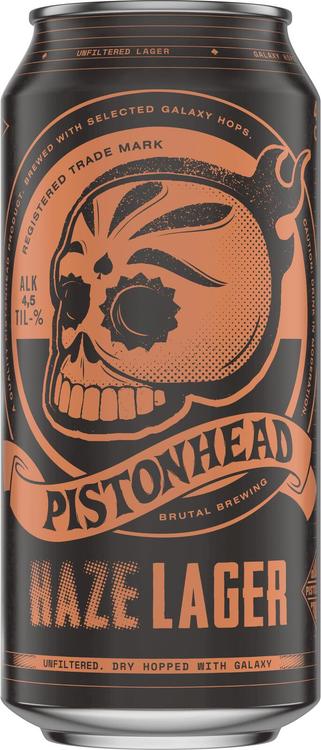 Pistonhead Haze Lager 4,5% 0,44l tlk