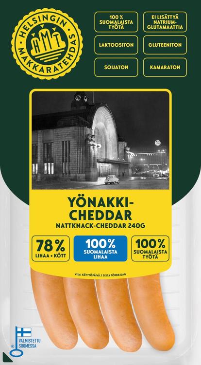 Helsingin Yönakki-Cheddar 240 g