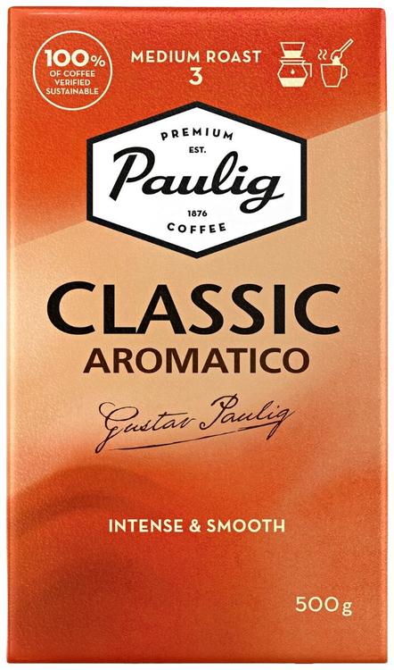 Paulig Classic Aromatico jahvatud kohv 500g