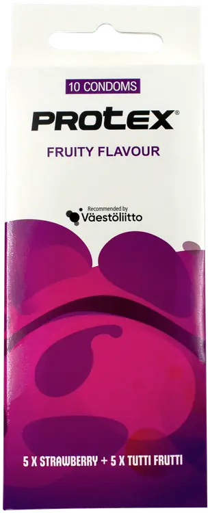 Protex Fruity Flavour 10 pcs Condoms
