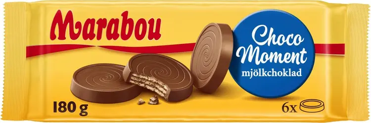 Marabou Choco Moment maitosuklaa herkuttelukeksi 180g