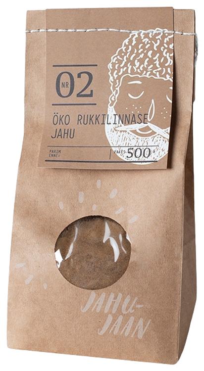 Öko rukkilinnase jahu 500 g