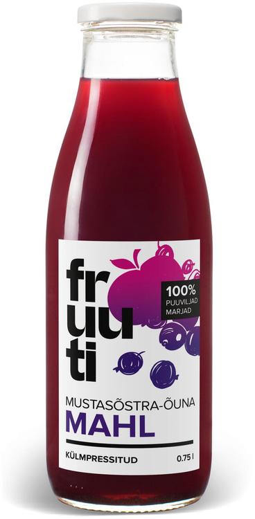 Fruuti mustsõstra-õunamhl 750ml