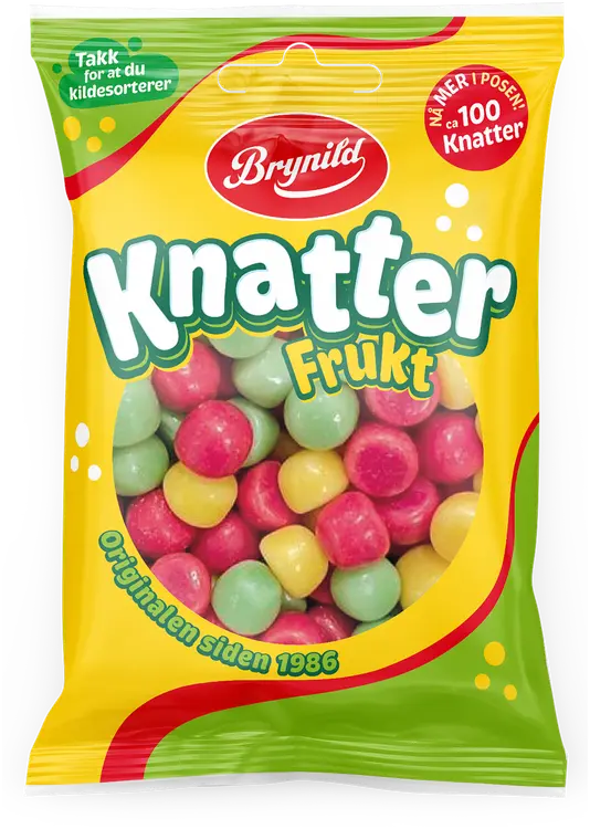 Brynild Knatter Hedelmä makeisraesekoitus 80 g