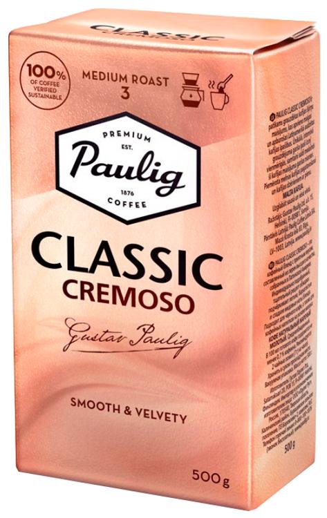 Paulig Classic Cremoso 500g jahvatatud kohv