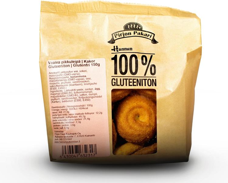 GLUTEENITON VAALEA PIKKULEIPÄ