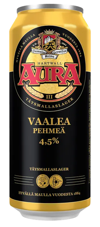 Aura olut 4,5% 0,5 l