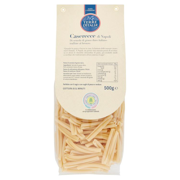 Terre d'Italia Caserecce di Napoli pasta 500g