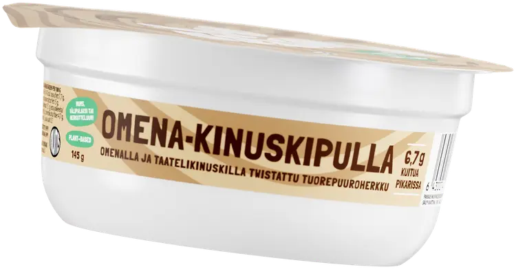 Twisted oats omena-kinuskipulla tuorepuuroherkku 145g