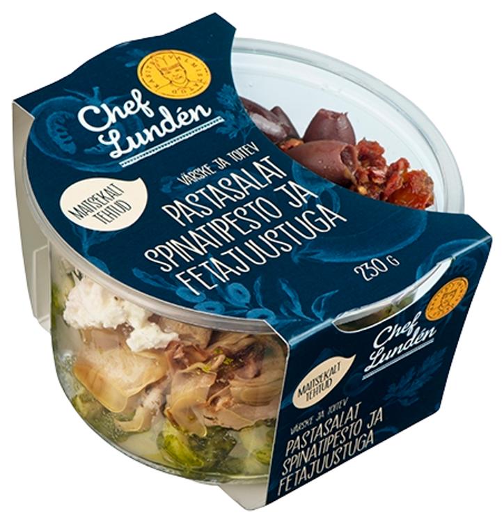 Pastasalat spinatipesto ja fetajuustuga 230 g