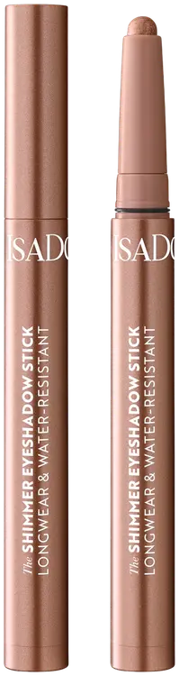 Isadora The Shimmer Eyeshadow Stick Longwear & Water-Resistant luomiväripuikko 41 Bronze Brown 1,2 g