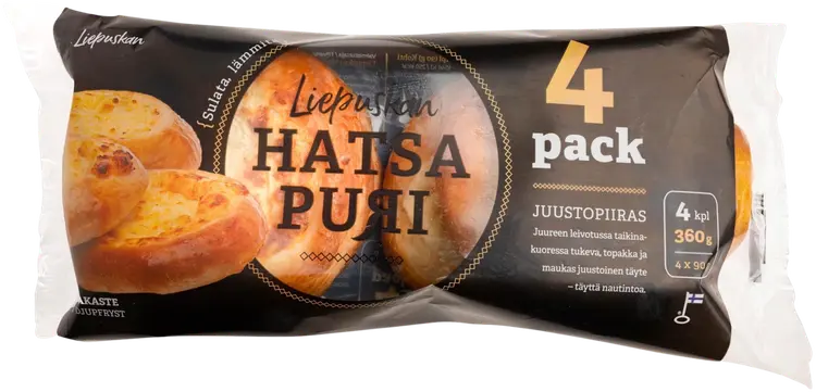 LIEPUSKAN HATSAPURI 4-PACK PAKASTE