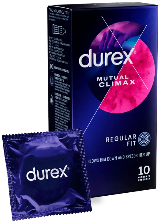 Durex Mutual Climax kondomi 10kpl