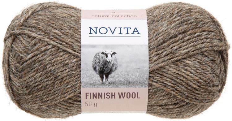 Novita Suomivilla DK 50g 801 HUUHKAJA