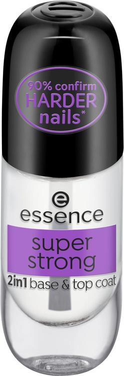 essence super strong 2in1 base & top coat 8 ml