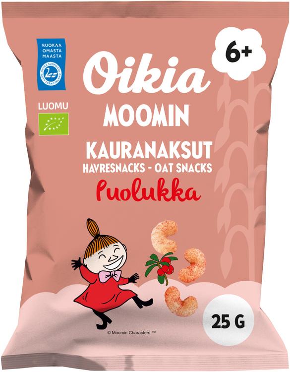 Oikia Muumi kaerapulgad pohlaga 6k 25 g