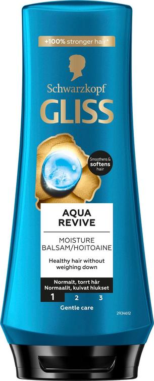 Schwarzkopf Gliss Aqua Revive hoitoaine 200 ml