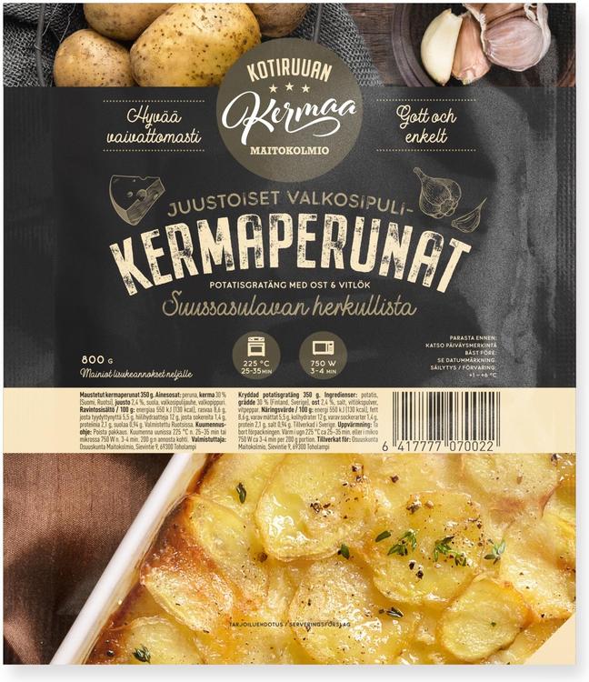 Maitokolmio Kotiruuan Kermaa maustetut kermaperunat 800g