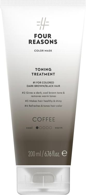 Four Reasons Color Mask Toning Treatment Coffee 200 ml