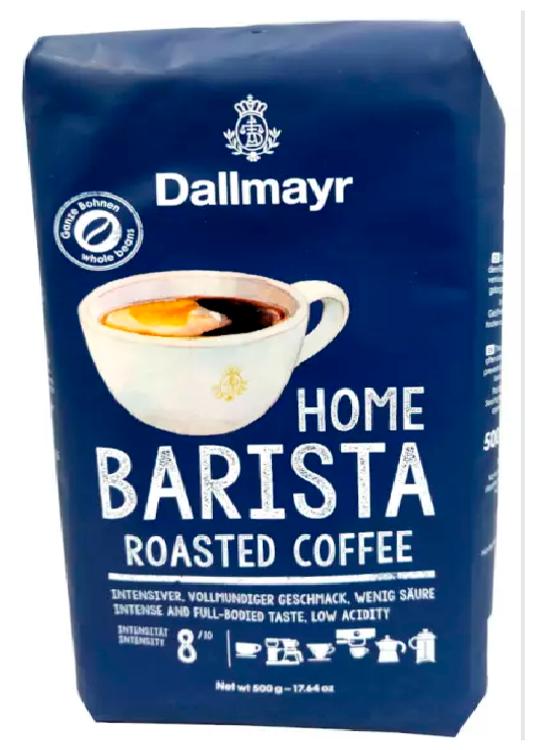 Dallmayr Home Barista röstitud kohvioad 500g