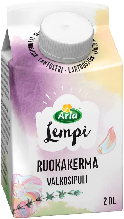 Arla Lempi Valkosipuli ruokakerma laktoositon 2 dl