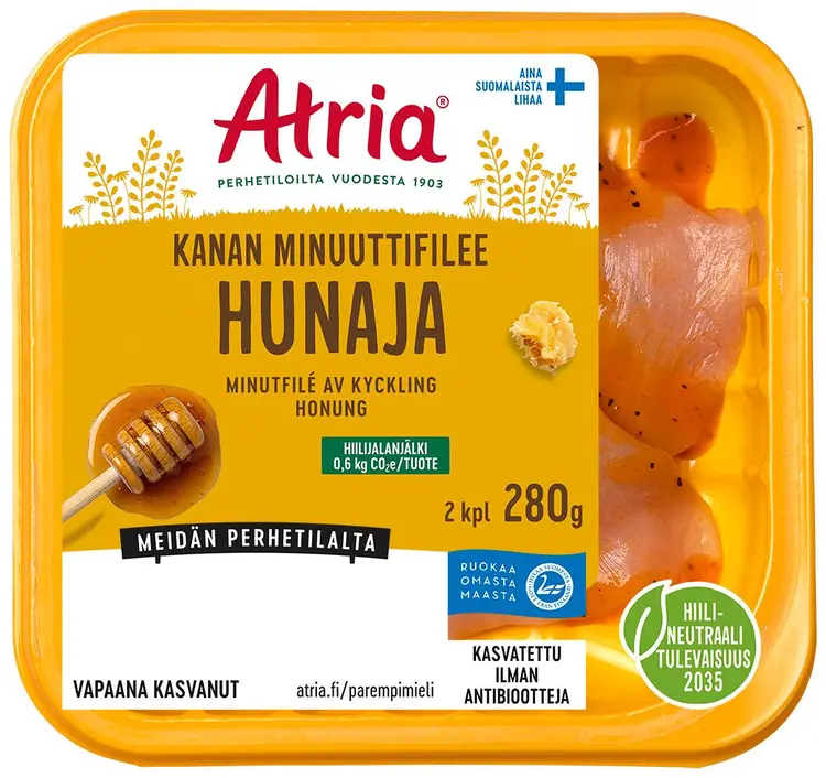 Atria Kanan Minuuttifilee Hunaja 280g
