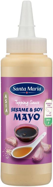 Santa Maria 250ml Topping Sauce Sesame & Soy Mayo Kastike